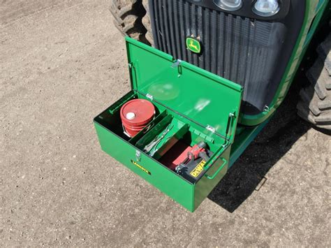 john deere tractor toolbox mount